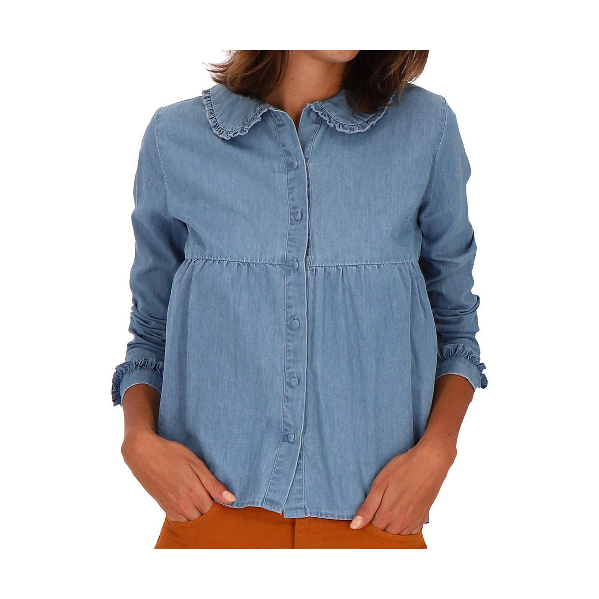 Textil Mulher camisas Les Tropéziennes par M Belarbi  Azul