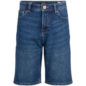 Textil Rapaz Shorts / Bermudas SALDOS até -60 12205917 CHRIS SHORT-BLUE DENIM Azul