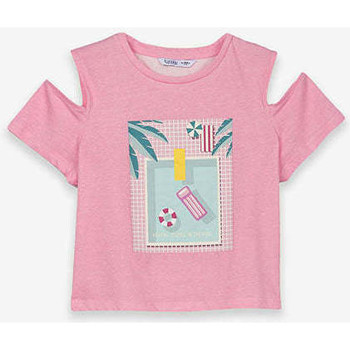 Textil Rapariga T-shirts e Pólos Tiffosi 10043689-3-21 Rosa