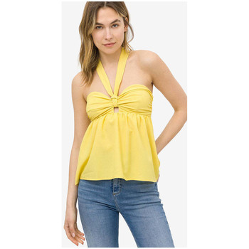 Textil Mulher T-shirts e Pólos Tiffosi 10044255-5-3 Amarelo