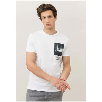 Textil Homem T-shirts e Pólos Tiffosi 10043548-3-3 Branco
