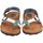Sapatos Mulher Multi-desportos Interbios Lady sandália INTER BIOS 7212 az.grey Cinza
