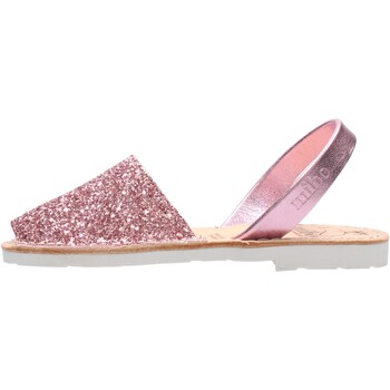 Sapatos Criança Sapatos aquáticos Mibo - Sandalo rosa  glitter 140-02289 Rosa