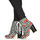 Sapatos Mulher Botins Irregular Choice FRUITY PICNIC Preto / Branco
