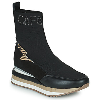 Sapatos Mulher Sapatilhas de cano-alto Café Noir C1DN9550-N001 Preto