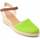 Sapatos Mulher Alpargatas Leindia 74625 Verde