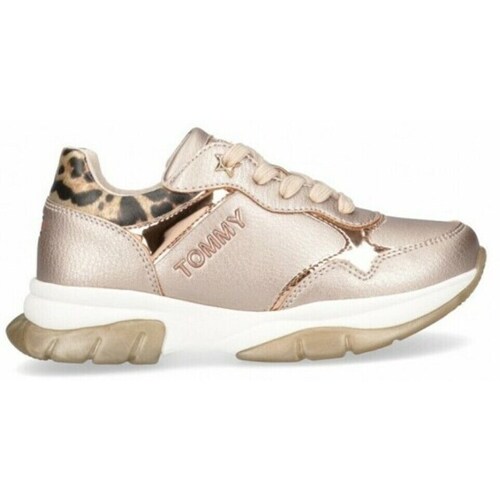 Sapatos Mulher Sapatilhas Tommy Hilfiger T3A4311741243341 Ouro