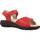 Sapatos Mulher Sandálias Pinoso's 5968P Vermelho