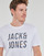 Textil Homem T-Shirt mangas curtas Jack & Jones JJXILO TEE SS CREW NECK Branco
