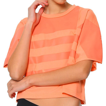 Textil Mulher T-Shirt mangas curtas adidas by4007 Originals  Rosa