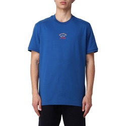 Textil Homem T-shirts e Pólos Paul & Shark C0P1096 Azul
