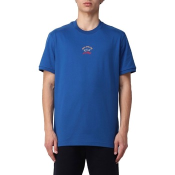 Textil Homem T-shirts e Pólos Paul & Shark 35715-23016 Azul