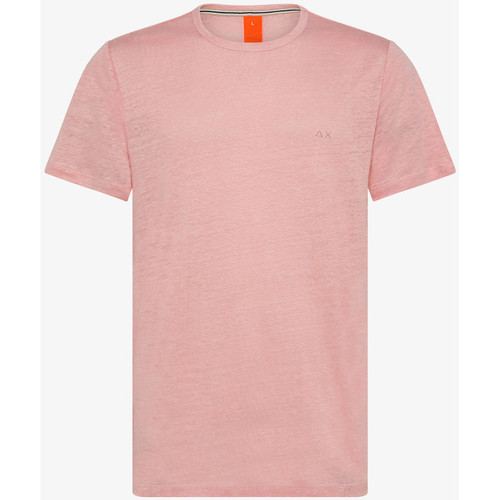 Textil Homem T-shirts e Pólos Sun68  Rosa