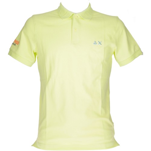 Textil Homem T-shirts e Pólos Sun68  Amarelo