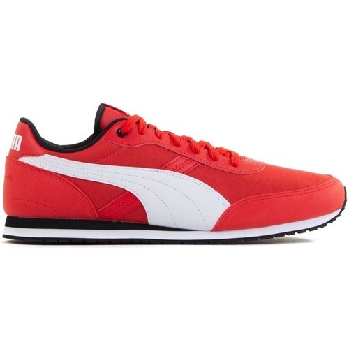 Sapatos Homem Sapatilhas Puma ST Runner Essential Vermelho, Branco