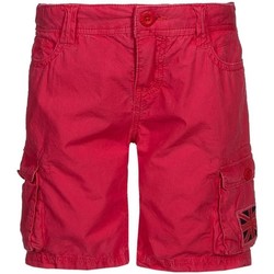 Textil Rapaz Shorts / Bermudas Pepe jeans con  Vermelho