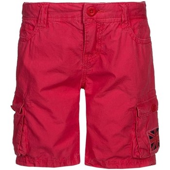 Textil Rapaz Shorts / Bermudas Pepe Pull JEANS  Vermelho