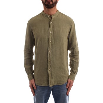 Textil Homem Camisas mangas comprida Roy Rogers P22RVU051CB731204 Verde