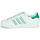 Sapatos Sapatilhas adidas Originals SUPERSTAR Branco / Verde