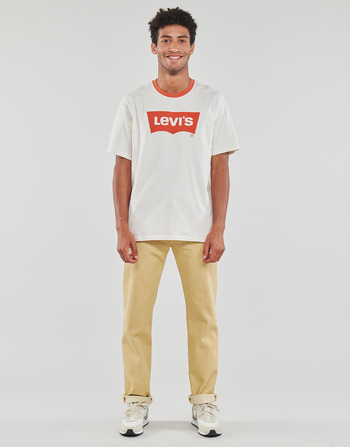 Textil Homem Calças Jeans Levi's 501® LEVI'S ORIGINAL Amarelo / Stonewash