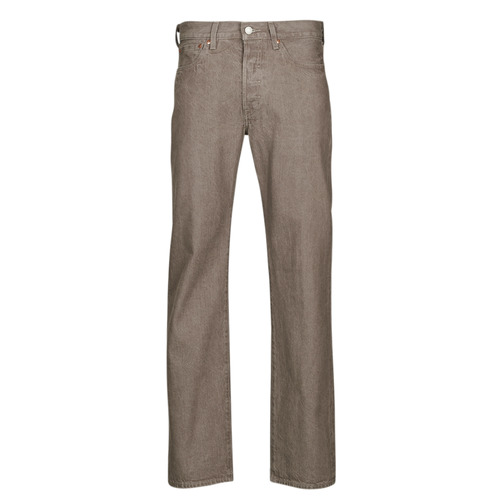 Textil Homem Calças Jeans polo Levi's 501® LEVI'S ORIGINAL Castanho / Stonewash