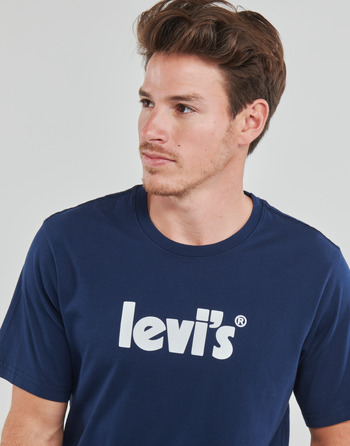 Levi's SS RELAXED FIT TEE Logo / Azul