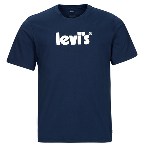 Textil Homem As minhas encomendas Levi's SS RELAXED FIT TEE Logo / Azul