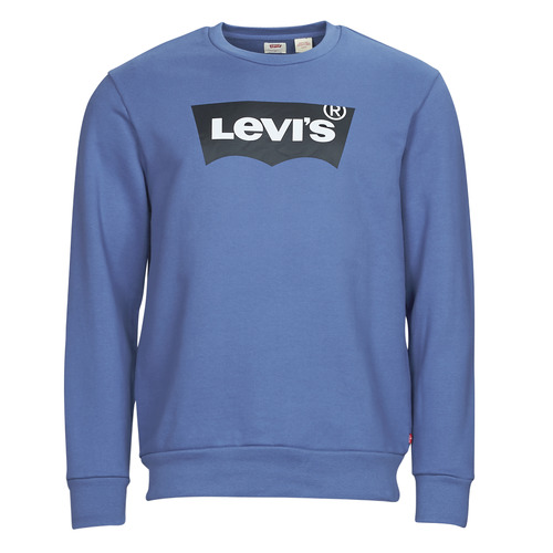 Textil Homem Sweats Levi's STANDARD GRAPHIC CREW Azul