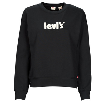 Textil Mulher Sweats Levi's GRAPHIC STANDARD CREW Caviar