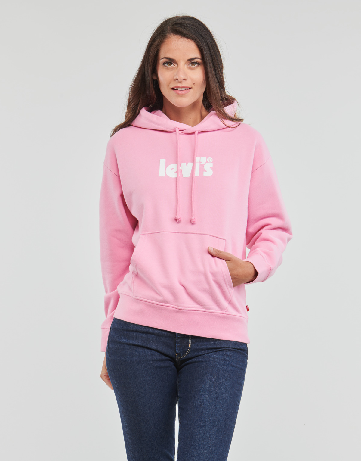 Textil Mulher Sweats Levi's GRAPHIC STANDARD Sons HOODIE Rosa