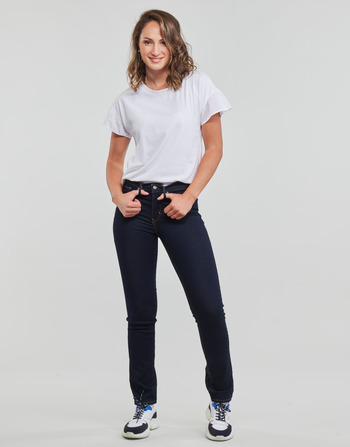 Textil Mulher Calças Jeans Levi's 314 SHAPING STRAIGHT Céu