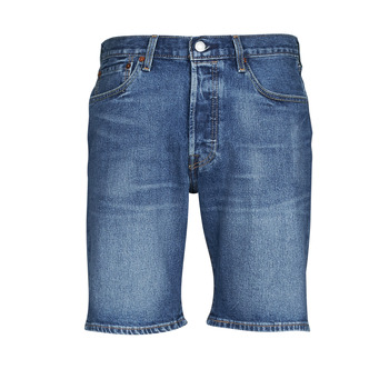 Textil Homem Shorts / Bermudas Levi's 501® HEMMED SHORT Escuro / Índigo