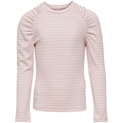 Textil Rapariga Philipp Plein T-shirt Heart Breaker Bianco Kids Only  Rosa