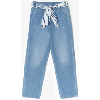 Textil Rapariga Calças de ganga Polos mangas curtaises Jeans largo OONY, comprimento 34 Azul