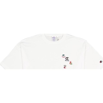Textil Rapariga T-Shirt mangas curtas Champion  Branco