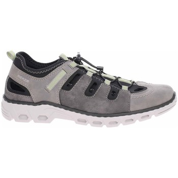 Sapatos Homem Sandálias Rieker 1450840 Cinza