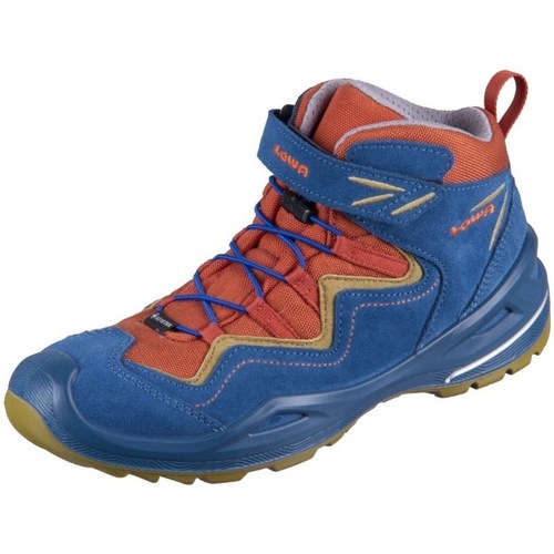 Sapatos Mulher Sapatos de caminhada Lowa Robin Evo Gtx Azul, Cor de laranja