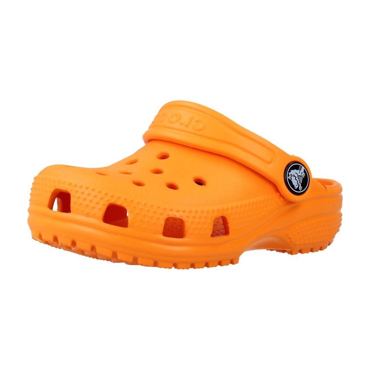 Sapatos Rapariga Chinelos Crocs CLASSIC CLOG T Laranja