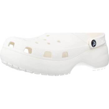 Sapatos Tamancos Crocs CLASSIC PLATFORM CLOG W Branco
