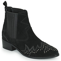 Sapatos Mulher Botas baixas Pepe JEANS belted CHISWICK LESSY Preto