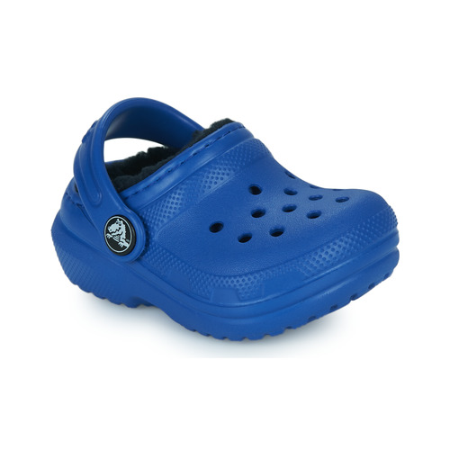 Sapatos Rapaz Courtesys Crocs Classic Lined Clog T Azul
