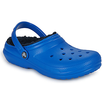 Sapatos Rapaz Tamancos Crocs Classic Lined Clog K Azul