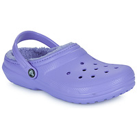 Sapatos Rapariga Tamancos wedge Crocs Classic Lined Clog K Violeta