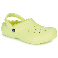 Sapatos Criança Tamancos wedge Crocs Classic Lined Clog K Amarelo