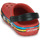 Sapatos Rapaz Tamancos Crocs FL Cars Lights Band Clog T Vermelho