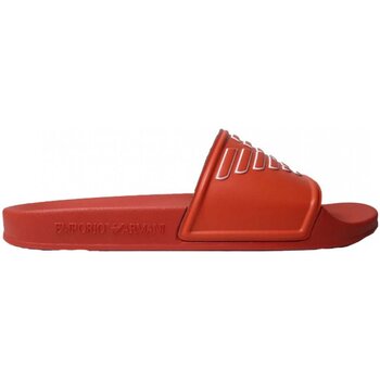 Sapatos Mulher Chinelos Emporio Armani XVPS01 XN129 Vermelho
