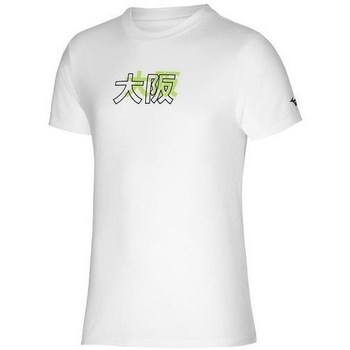 Textil Homem T-Shirt mangas curtas Mizuno Katakana Tee Branco