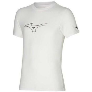 Textil Homem T-Shirt mangas curtas Mizuno Athletic RB Tee Branco