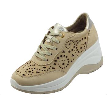 Sapatos Mulher Sapatilhas IgI&CO 1655911 Nabuk Codex Bege