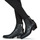 Sapatos Mulher Botas baixas Freelance CALAMITY 4 WEST DOUBLE ZIP BOOT sandals Preto